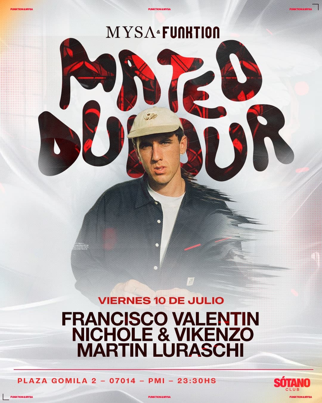 Mateo Dufour en Sotano Club