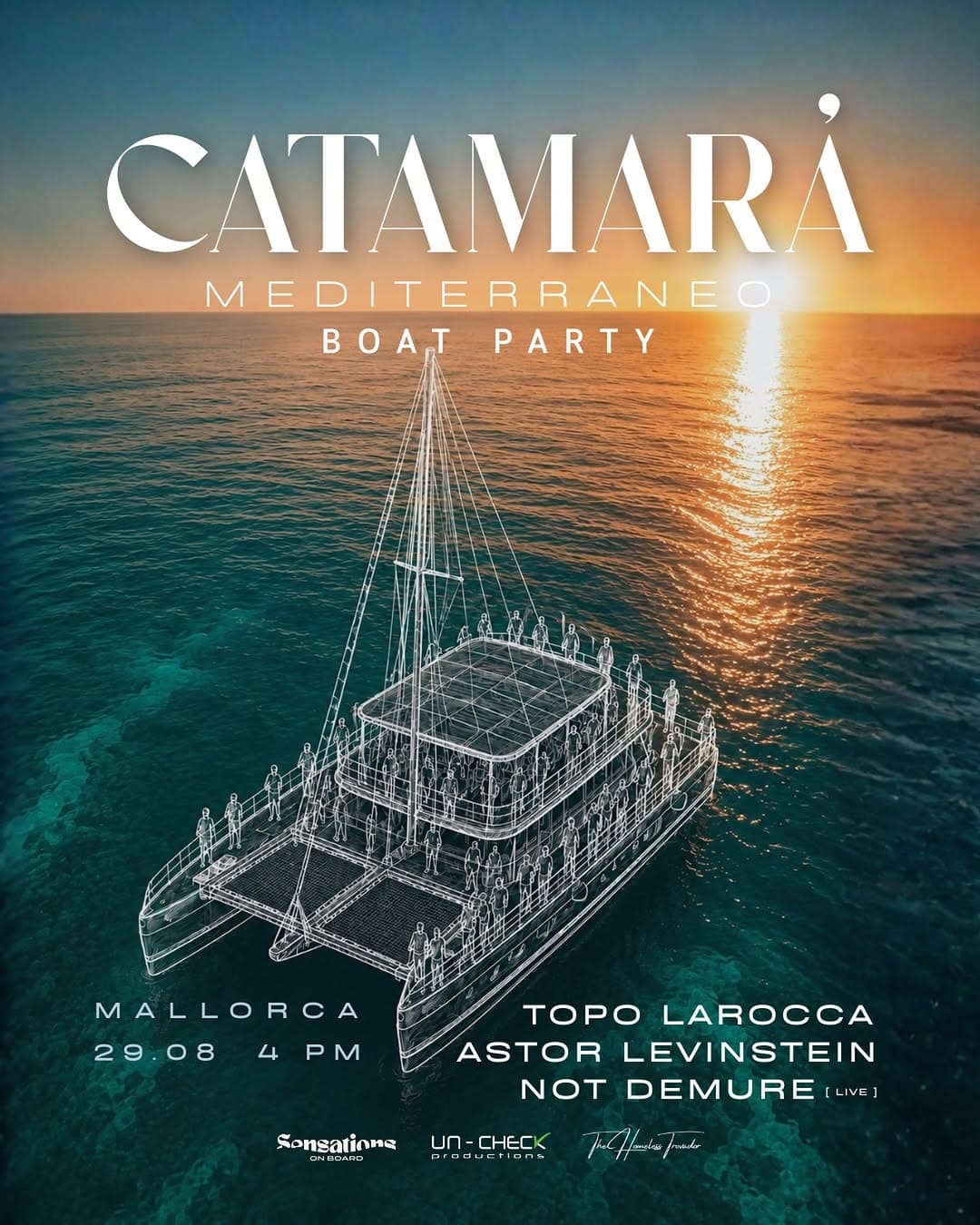 CATAMARÀ Mediterráneo Boat Party