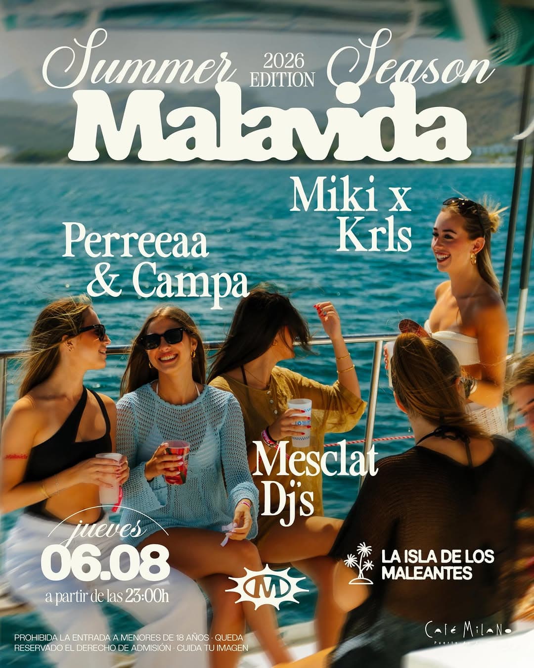 Malavida Fest en Cafè Milano