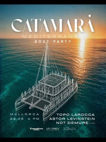 Catamarà Mediterráneo | Boat Party