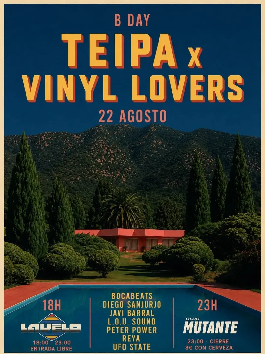 TEIPA x VINYL LOVERS en Club Mutante