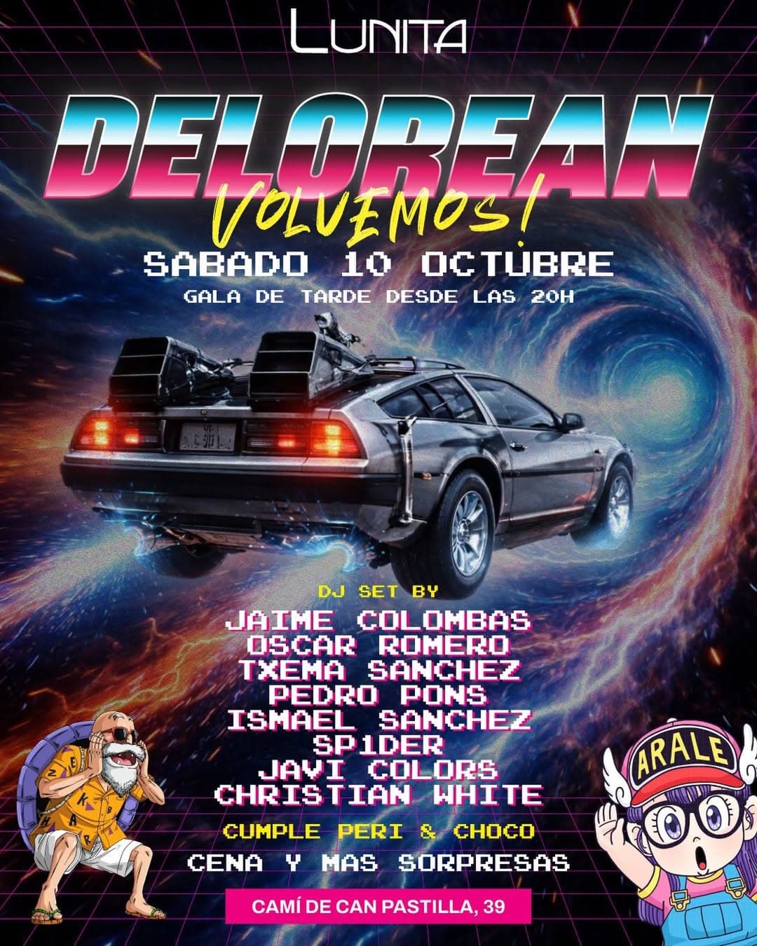 DELOREAN · LUNITA