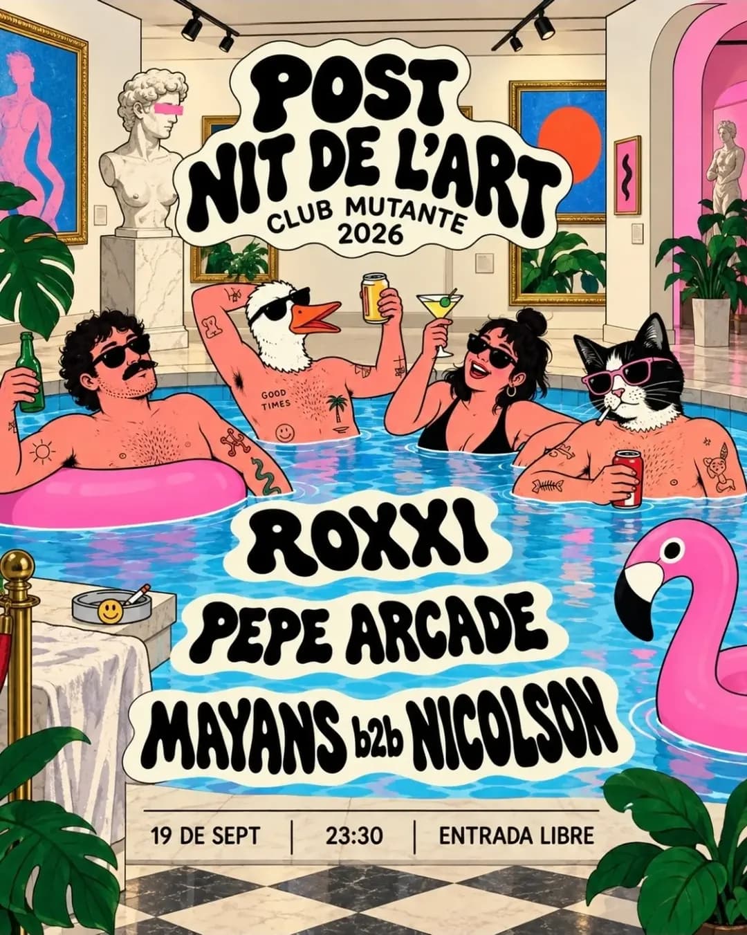 Nit de l’Art 2026 en Club Mutante