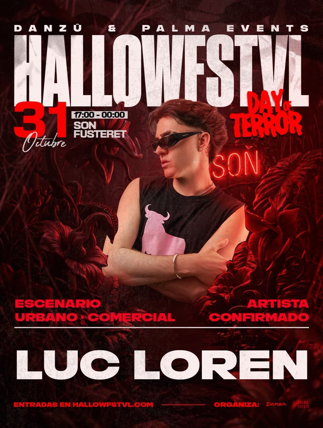Luc Loren en HALLOWFSTVL