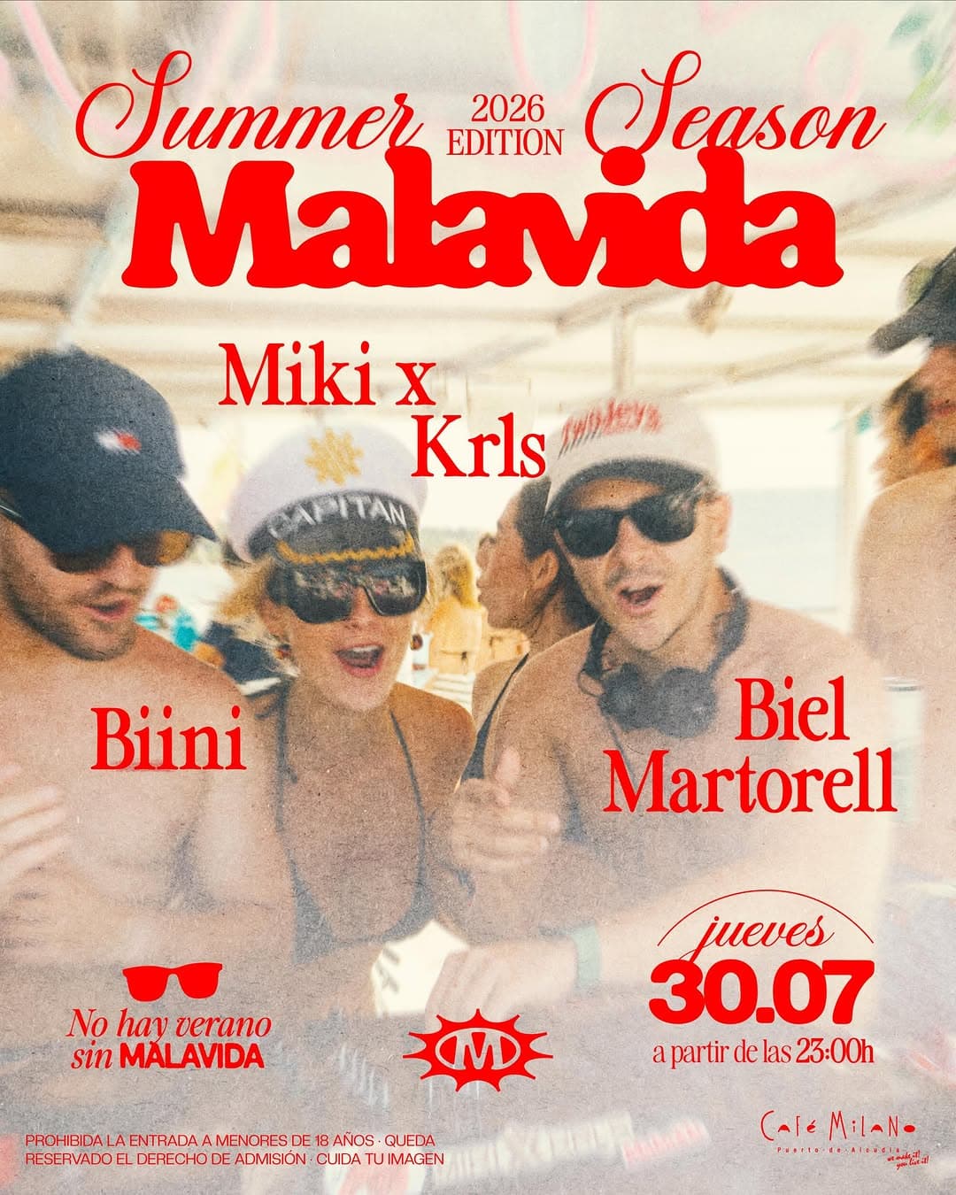 Malavida Fest en Cafè Milano