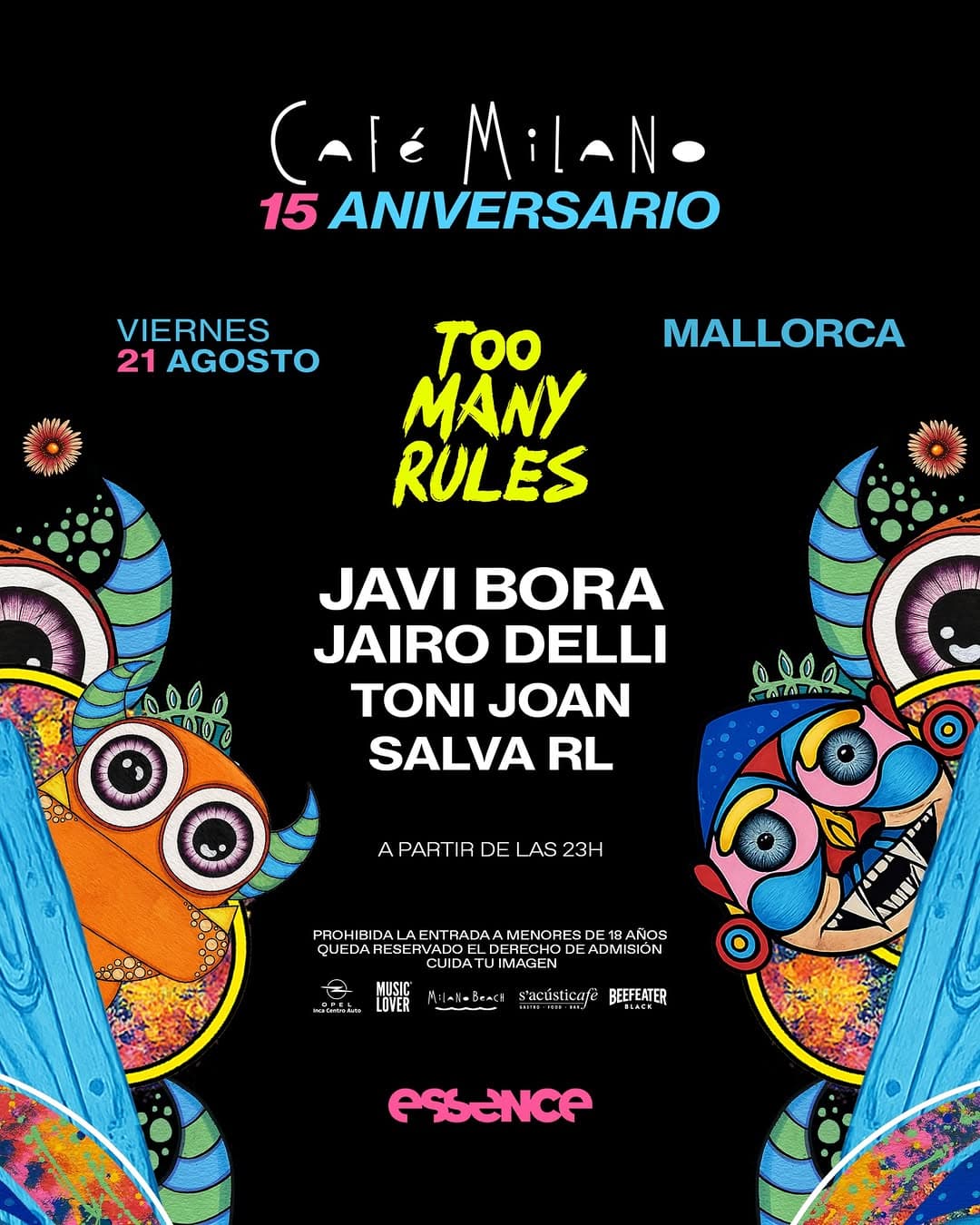 15 Aniversario Café Milano